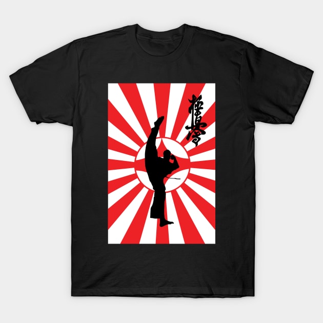 Kyokushinkai karate tee shirt T-Shirt by kesneller